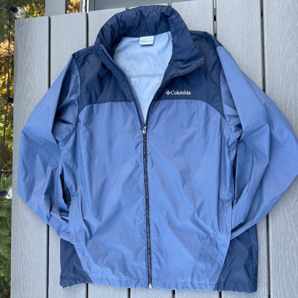 Men's Columbia Glannaker Lake II Rain Jacket - Medium
